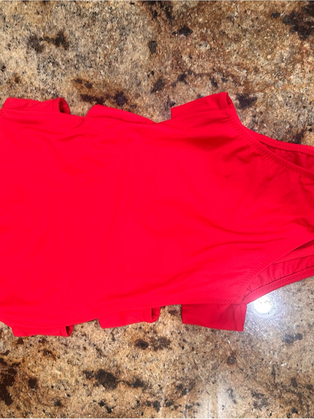Shade & Shore Red One-Piece Swimsuit